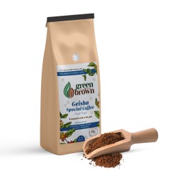 Geisha Special Coffee 16 oz (454g) Ground Colombian Coffee Green & Brown