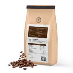 Decaffeinated Medium Roast Coffee 80 oz (5lbs) Whole Bean Colombian Coffee Green & Brown