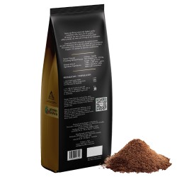 Premium Gourmet Colombian Coffee Ground Medium Dark Roast 17.6 oz (500g) Green & Brown