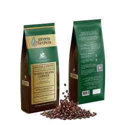 Medium Dark Roast Coffee 16 oz (454g) Ground Colombian Coffee Green & Brown Huila