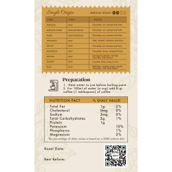 Medium Roast Coffee 16 oz (454g) Whole Bean Colombian Coffee Green & Brown